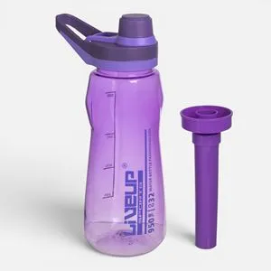 Sticla de apa sport cu acumulator de gheata, 950 ml, mov transparent