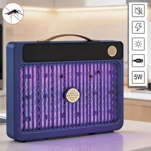 Aparat Electric Anti Insecte 5W cu Lumina Mov