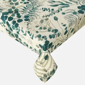 Fata de masă din material textil cu motive florale 180x140cm
