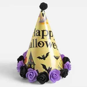 Coif de Petrecere Halloween Casa Bantuita din carton