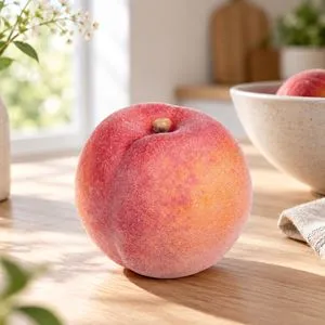 Piersică Decorativă Realistă 7 cm pentru Decor Interior