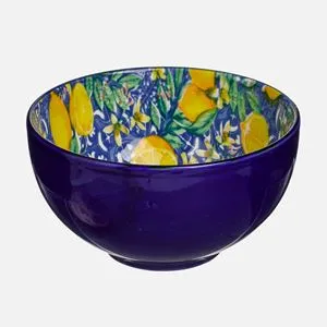 Bol Ceramic Rotund cu Model Lamai pentru Inspirare Bucătărie