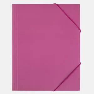 Mapa din carton bordo cu elastic, 24x31 cm