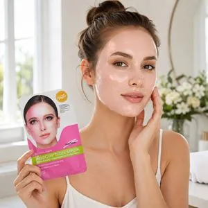 Masca de fata cu bio-colagen pentru iluminare si stralucire
