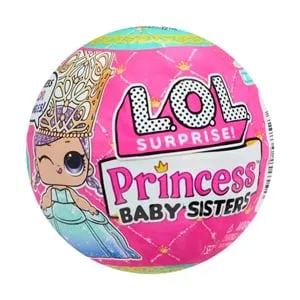 Set de rochii și surprize LOL Surprise Printesă Baby Sisters Blind Box