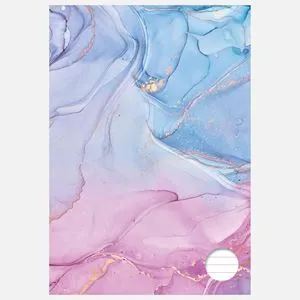 Caiet studentesc A4 dictando 40 file coperta model abstract roz mov