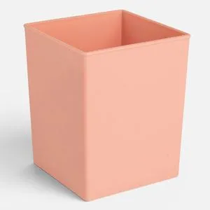 Suport pentru creioane și pixuri, Dusty Pink, 7.5x7.5x9.5cm