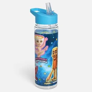 Sticla din plastic cu capac flip top pentru uz zilnic
