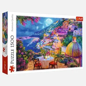 Puzzle 1500 Piese, Positano Italia, Multicolor