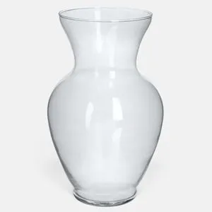 VAZA STICLA GRI 23X14CM