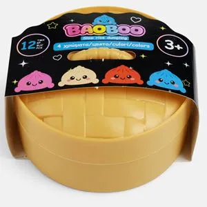 Dis Squishy Dumplings 4 Culori - Set Antistres pentru Copii