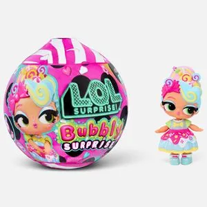 Papusa Surpriza Bubbly cu Bila Efervescenta si Accesorii