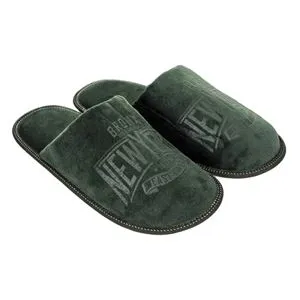 Papuci de Casă Masculini Velur Verde New York – Confort și Stil