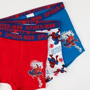 Set Boxeri Multicolor Spiderman pentru Copii