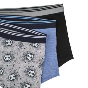 Set Boxeri Multicolor cu Model Fotbal pentru Copii