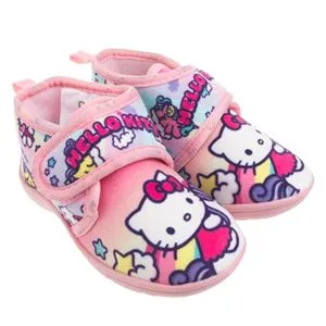 Botosei roz pentru fete cu motiv Hello Kitty