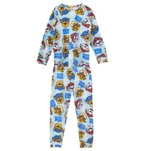 Set Pijamale de Iarnă din Bumbac cu Imprimeu Paw Patrol pentru Copii