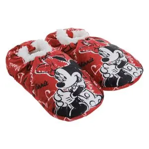 Botosei de Craciun Familie Minnie Mouse - Textură Catifelată
