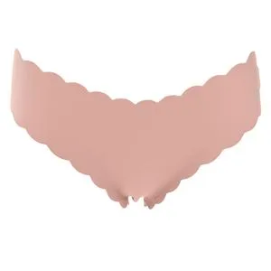 Chiloti Dama Hipster cu Finisaj Laser Cut, Culoare Roz