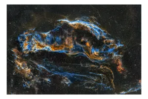 Vortex Cosmic Viselor Stelare Artă profundă, 50 x 50 cm