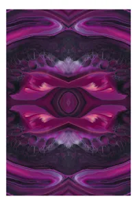 Visul cosmic al ametistului regal, 50 x 70 cm