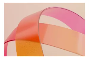 Art Abstract Culoare Din Mișcare, 54 x 39 cm