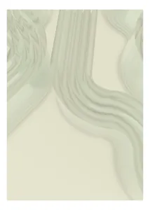 Tablou Canvas Abstract Valuri Translucide, 50 x 70 cm