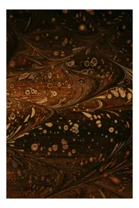 Tablou Canvas Abstract Maronii Pătate - Decorție Murală Unică, 100 x 150 cm