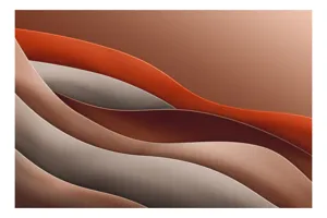 Tablou Canvas cu valuri abstracte, artă murală modernă, 70 x 50 cm