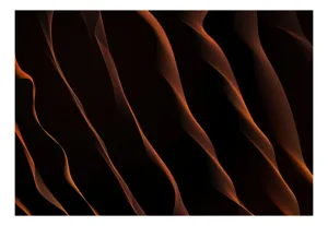 Tablou Canvas Abstract Flăcări și Întuneric Armonie Contrast Eleganță, 39 x 26 cm