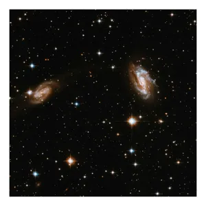 Tablou Canvas Galaxii în Dans Cosmic Stelar Spațiu și Mister, 70 x 100 cm