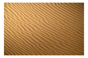 Tablou Canvas, "Vântul modelează nisipul în deșert", Onduleuri, Nisip, Textură, Linii, Abstract, Deșert, Valuri, Minimalism, 70 x 50 cm