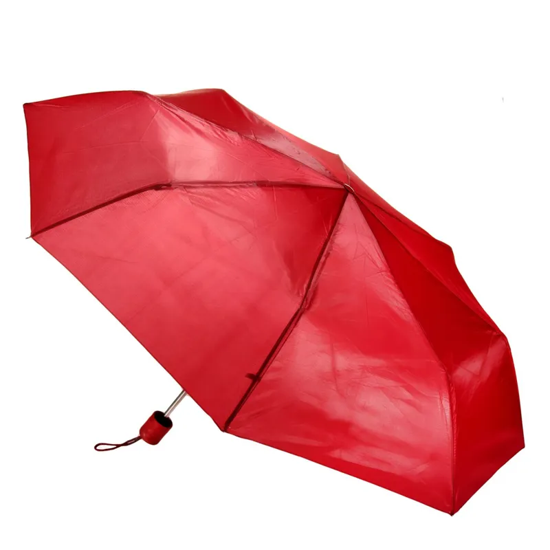 Umbrela de Ploaie Pliabila Manuala Rosie 53cm