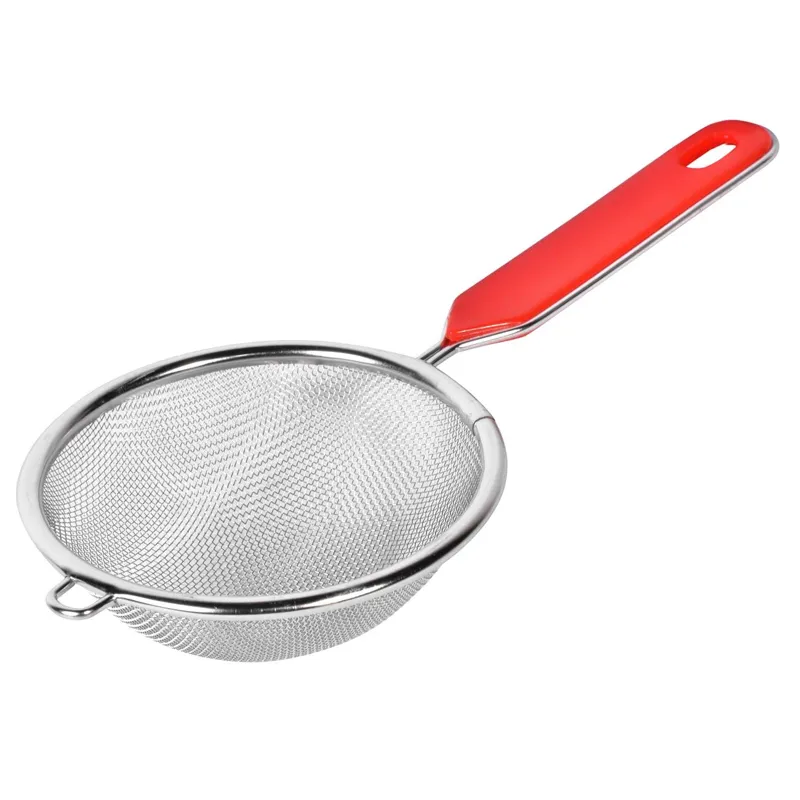 Strecurătoare Inox 10 cm cu Mâner Ergonomic pentru Bucătărie