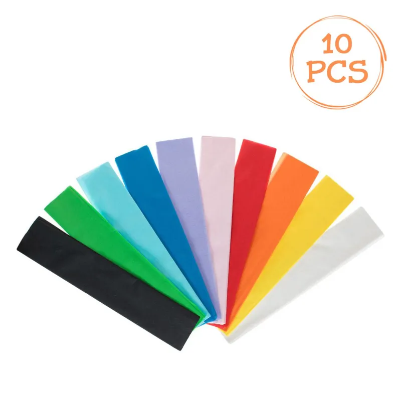Set Hârtie Creponată Multicolor, 10 buc, 200x50 cm, 20.4 gsm