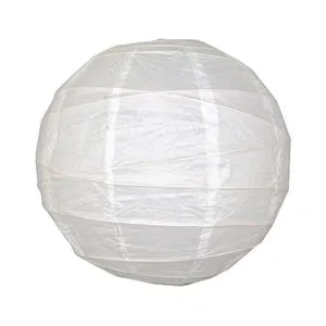 Abajur din Hârtie, 30 cm, Alb