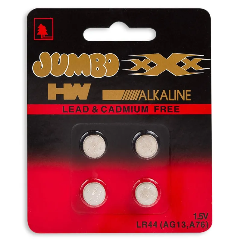 Set baterii alcaline LR44 1.5V, 4 bucăți, fără plumb și cadmiu – poza 2