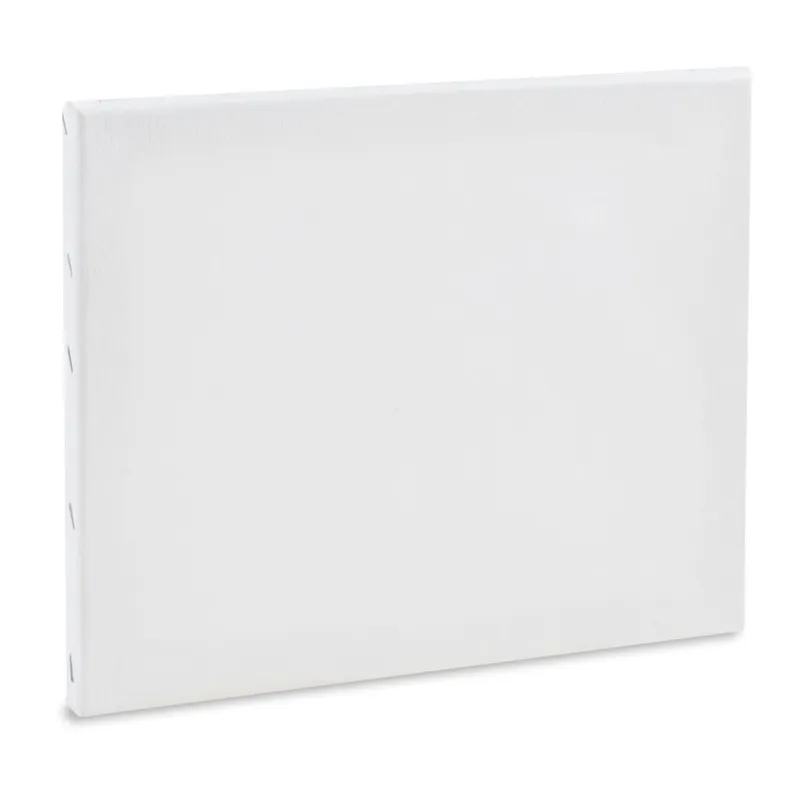 Pânză Canvas Albă A4 24x30 cm cu Cadru din Lemn Masiv