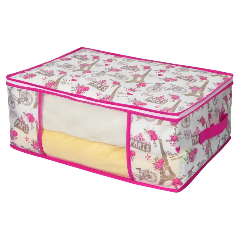 Husa Depozitare Imbracaminte cu Fereastră Transparentă - 50x35x20cm