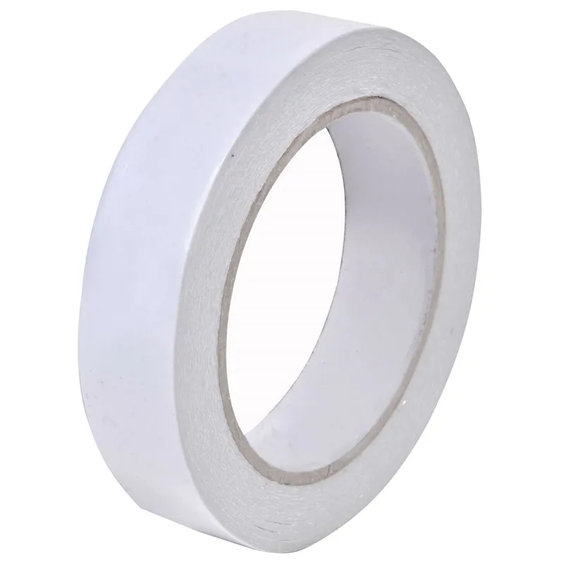 Banda adezivă dublă albă 20m grosime 0.08mm
