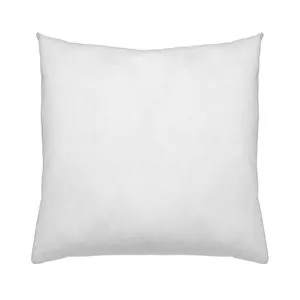 Pernă decorativă 40x40 cm albă cu umplutură din poliester