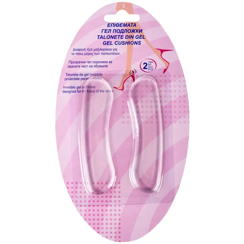 Talonete din gel transparente pentru pantofi, confort și protecție