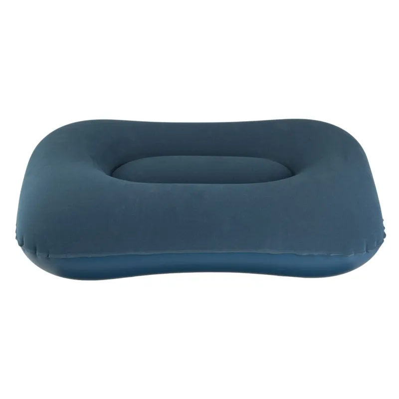 Pernă gonflabilă catifelată 42x26x10 cm, pentru interior și exterior