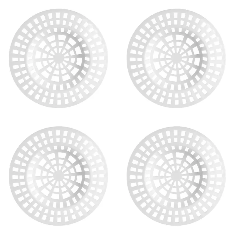Sită sifon chiuvetă, Plastic, 8cm, Set 4 buc