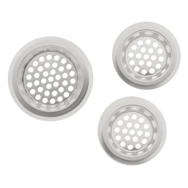 Site metalice pentru sifon chiuvetă, Set 3 bucăți