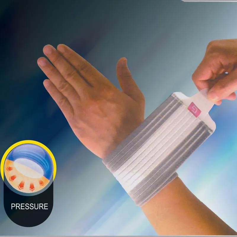Orteză pentru încheietura mâinii cu suport elastic, albă