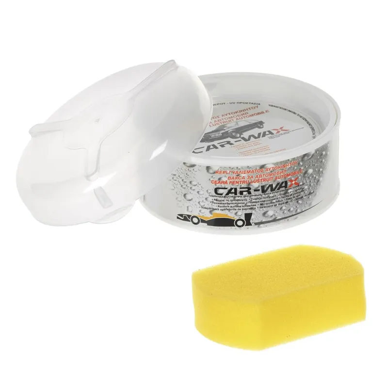 Ceară de lustruit jante auto, 180 g, cu burete aplicator