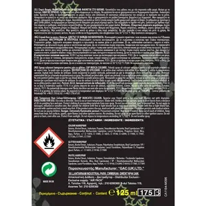 Spray de par rosu cu sclipici pentru Halloween, 125 ml – poza 3