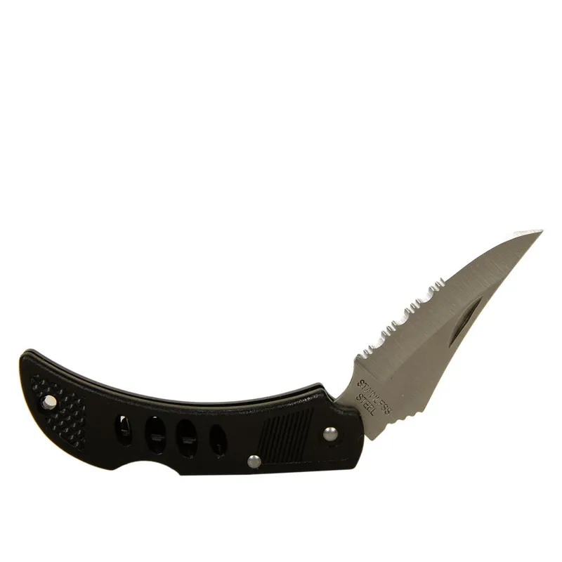 Briceag pliabil din oțel inoxidabil negru 6cm
