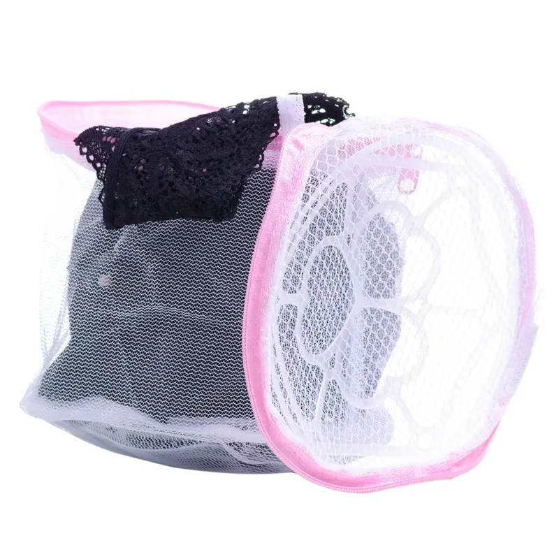 Sac pentru spălat sutiene, Ø16x17cm
